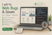 fix HTML, CSS, and javascript bugs