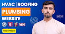 create roofing, contractor, construction, hvac, plumbing website