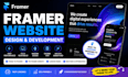 fix framer website design, framer website as a framer developer