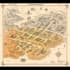 create campground resort map illustration