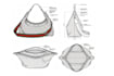 design and create a tech pack for backpack, purse, handbag, duffle bag, luggage