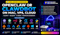 setup openclaw server, clawdbot, moltbot ollama rag, ai agents on vps, mac, mini