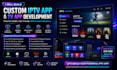 build custom iptv app and tv app