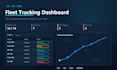 build a fleet tracking dashboard for gps and vehicle data