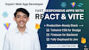build web application with react vite tailwind and firebase