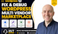fix wordpress multivendor dokan wcfm woocommerce marketplace website bugs
