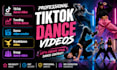 create trending tiktok dance, breakdance and viral group dance videos