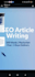 write SEO blog articles and website content