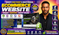build redesign shopify high ticket multivendor dropshipping website store design
