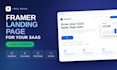 build a high converting saas landing page in framer
