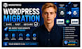migrate wordpress website fast and secure to new host, clone wordpress website