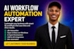 build n8n ai agents zapier automation make com workflows ghl crm api integration