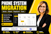 migrate nexiva, dialpad, ringcentral, and microsoft teams phone system