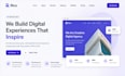 design a beautiful landing page HTML and CSS website design