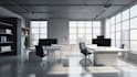 create professional 3d office interior backgrounds using ai