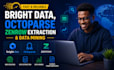do fast bright data, octoparse web scraping, zenrow extraction and data mining