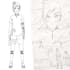 draw anime character design sheet