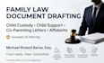 draft a legally sound child custody agreement and parenting plan
