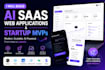 build ai saas web applications and startup mvps