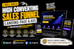 create a conversion optimized sales funnel and landing page