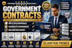 write winning government contract bids, rfps, rfqs, capability statements
