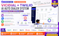 setup vicidial autodialer, twilio cold calling system using vapi retell bland ai
