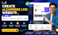 create elearning lms website with learnworlds, learnpress, tutorlms, podia