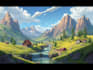 illustrate environments, landscapes, board game, concept art