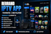 rebrand iptv app, tivimate, ibo player for android and smart