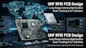 design uhf rfid pcb with long range antenna tracking design