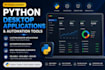 develop python desktop applications and automation tools