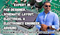 be your pcb designer, schematic layout, electrical electronics engineer, ardiuno