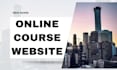 build online course website, ebook website