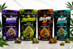custom weed pouch mylar bag packaging design
