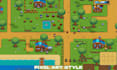 do 2d top down pixel art tileset rpg game map art character asset tile map