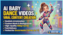 generate trendy ai character dance content for your music
