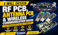 design rf pcb antenna pcb and wireless communication board