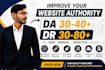 increase website  da DR
