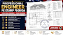 professional engineer pe stamp florida stamp structural engineer permit drawing