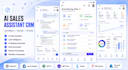 build a custom ai powered CRM saas platform using dot net core and flutter
