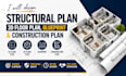 illustrate structural plan, 3d floor plan, blueprint, and construction drawing
