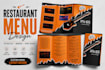 design a restaurant menu