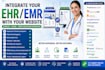 integrate your ehr, emr, or practice management software with your website