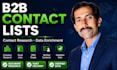 do b2b contact research and data enrichment
