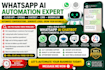 build whatsapp cloud API ai chatbot with openai automation