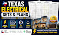 do texas electrical sets plans architectural drawings mep design lighting layout