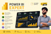 build power bi dashboards, kpi reports, dax measures and data analytics