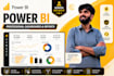 create professional power bi dashboards, reports and data visualization