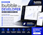 build bubble website , bubble app, bubble saas on bubble io
