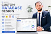 build custom database, admin panel, dashboard in PHP mysql
